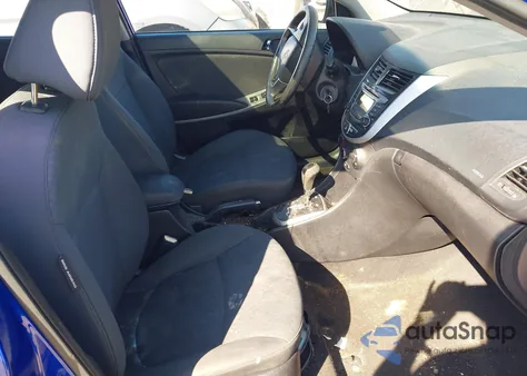 2014 Hyundai Accent Se из США, поврежденный, VIN KMHCU5AE7EU154242